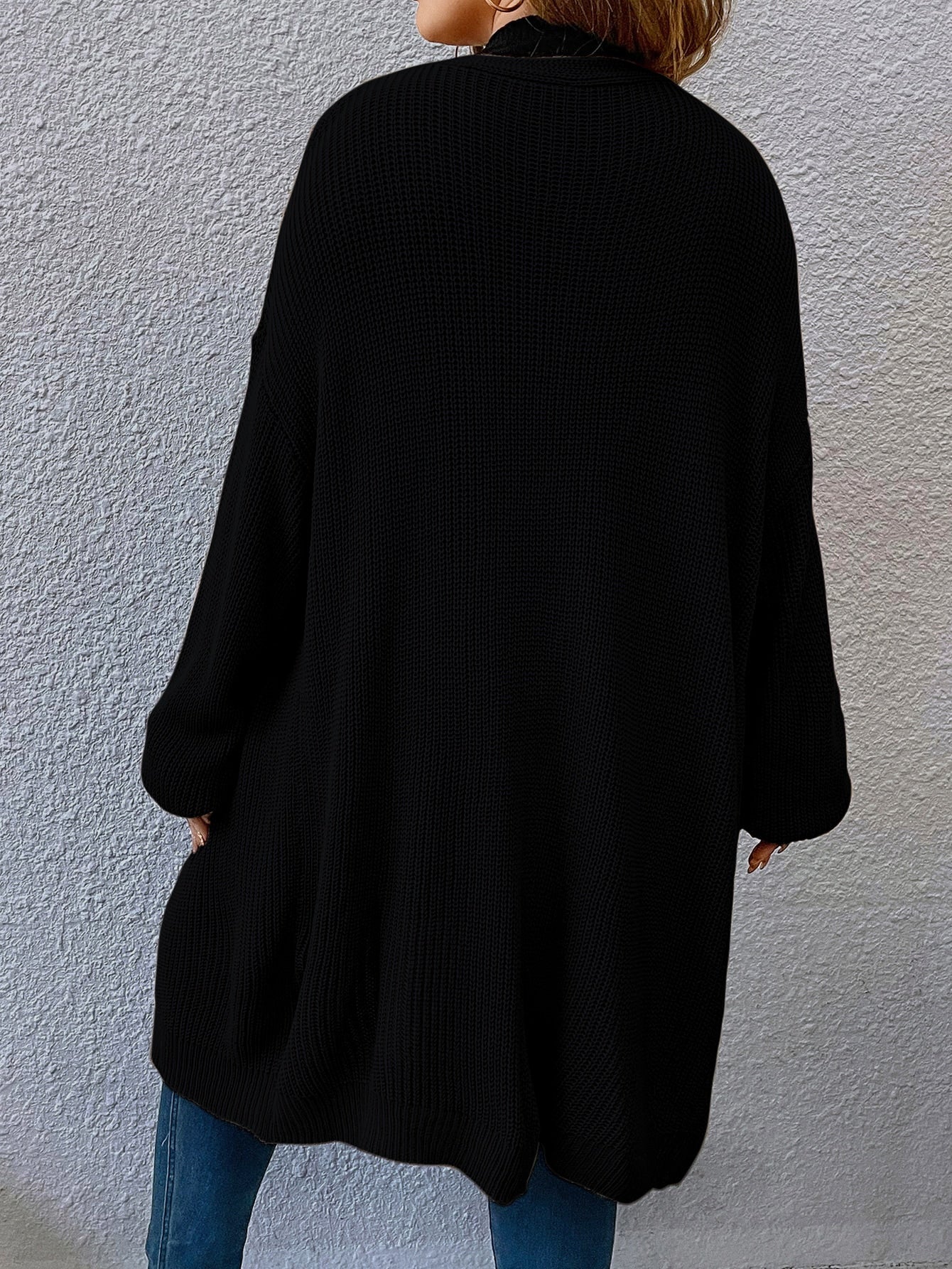 Cardigan Feminino em tricô Gabriela. Plus Size
