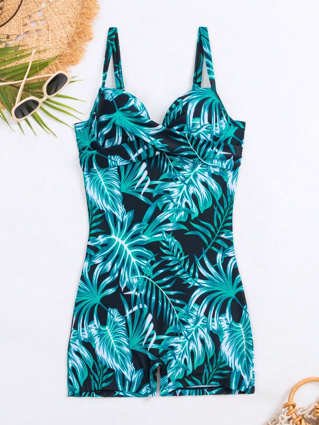 Maiô Feminino Estampado Tipo Short Leia