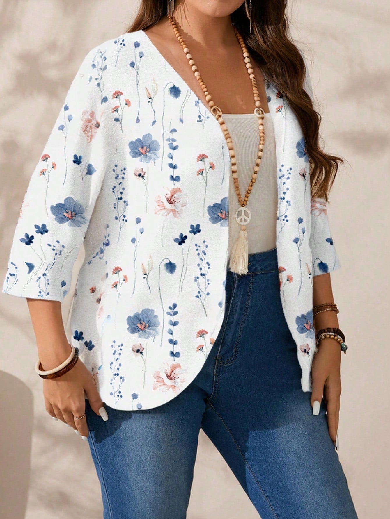 Jaqueta Franny Plus Size – Estilo Sofisticado com Caimento Perfeito