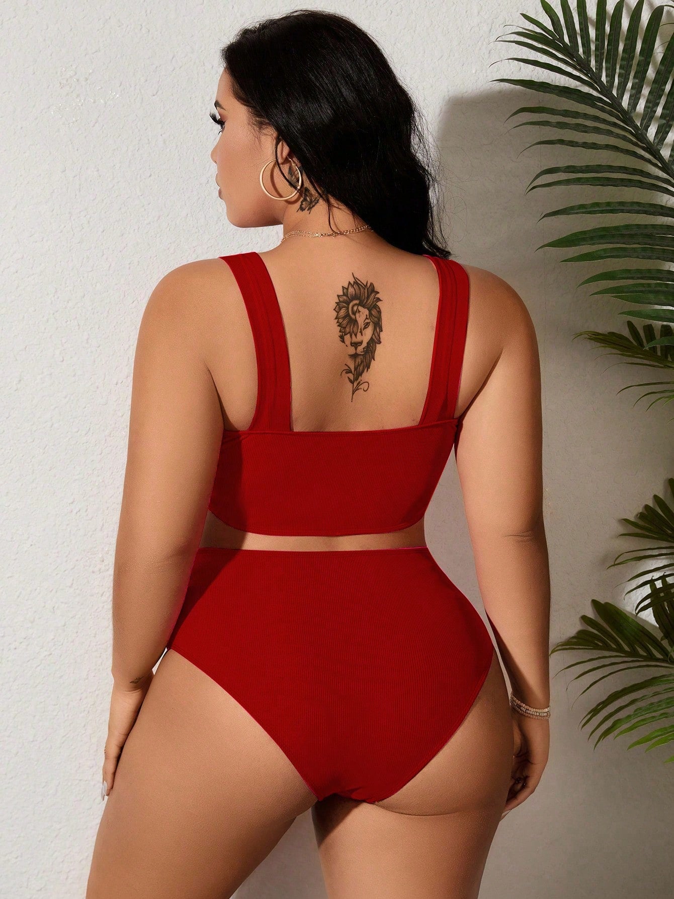 Biquíni Feminio Peça Em V Marieli Plus Size