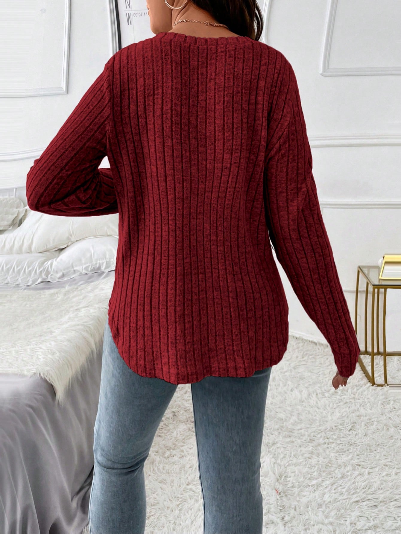 Blusa Pierina Plus Size – Canelada, Casual e Perfeita Para o Dia a Dia