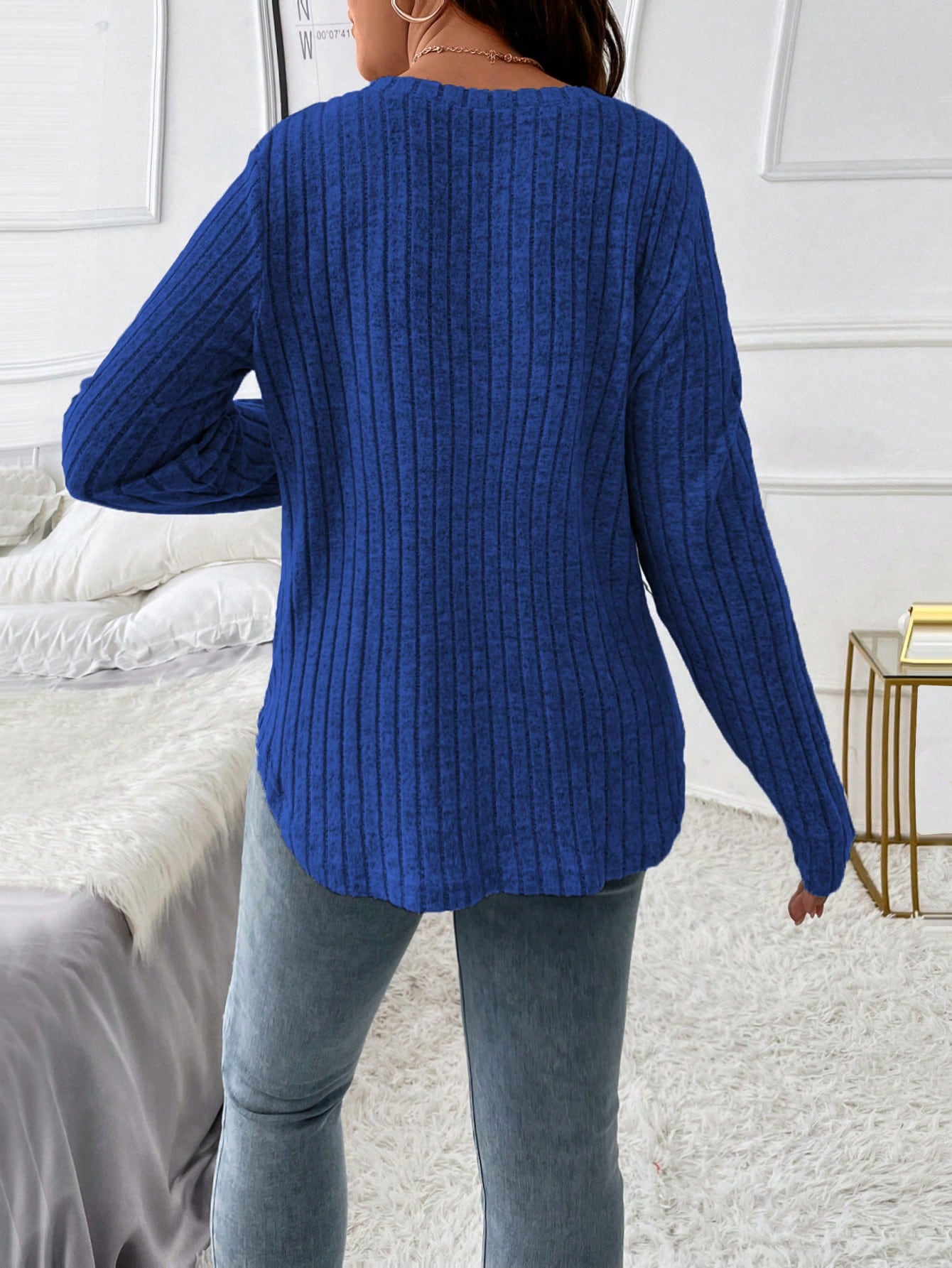 Blusa Pierina Plus Size – Canelada, Casual e Perfeita Para o Dia a Dia