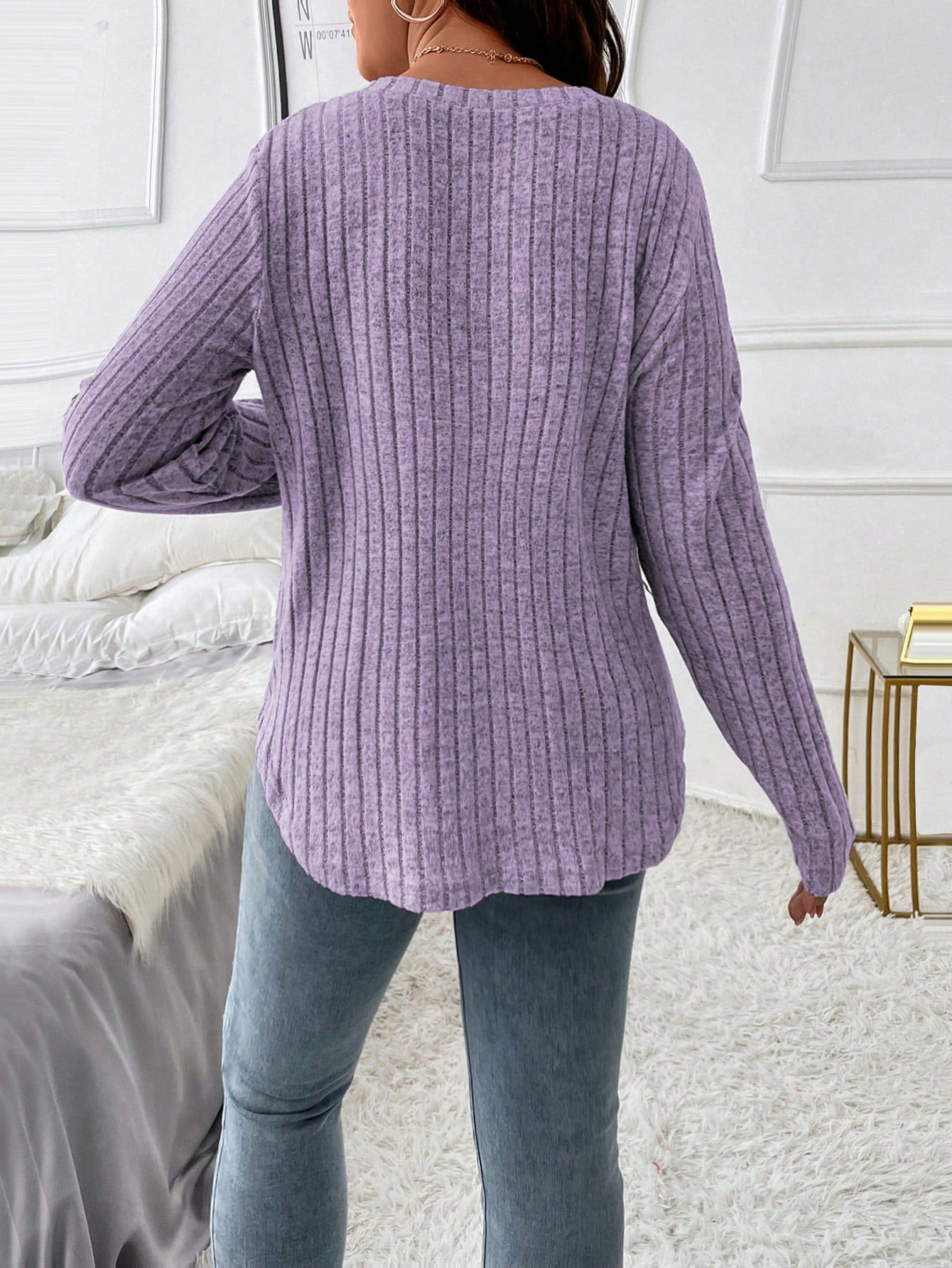 Blusa Pierina Plus Size – Canelada, Casual e Perfeita Para o Dia a Dia