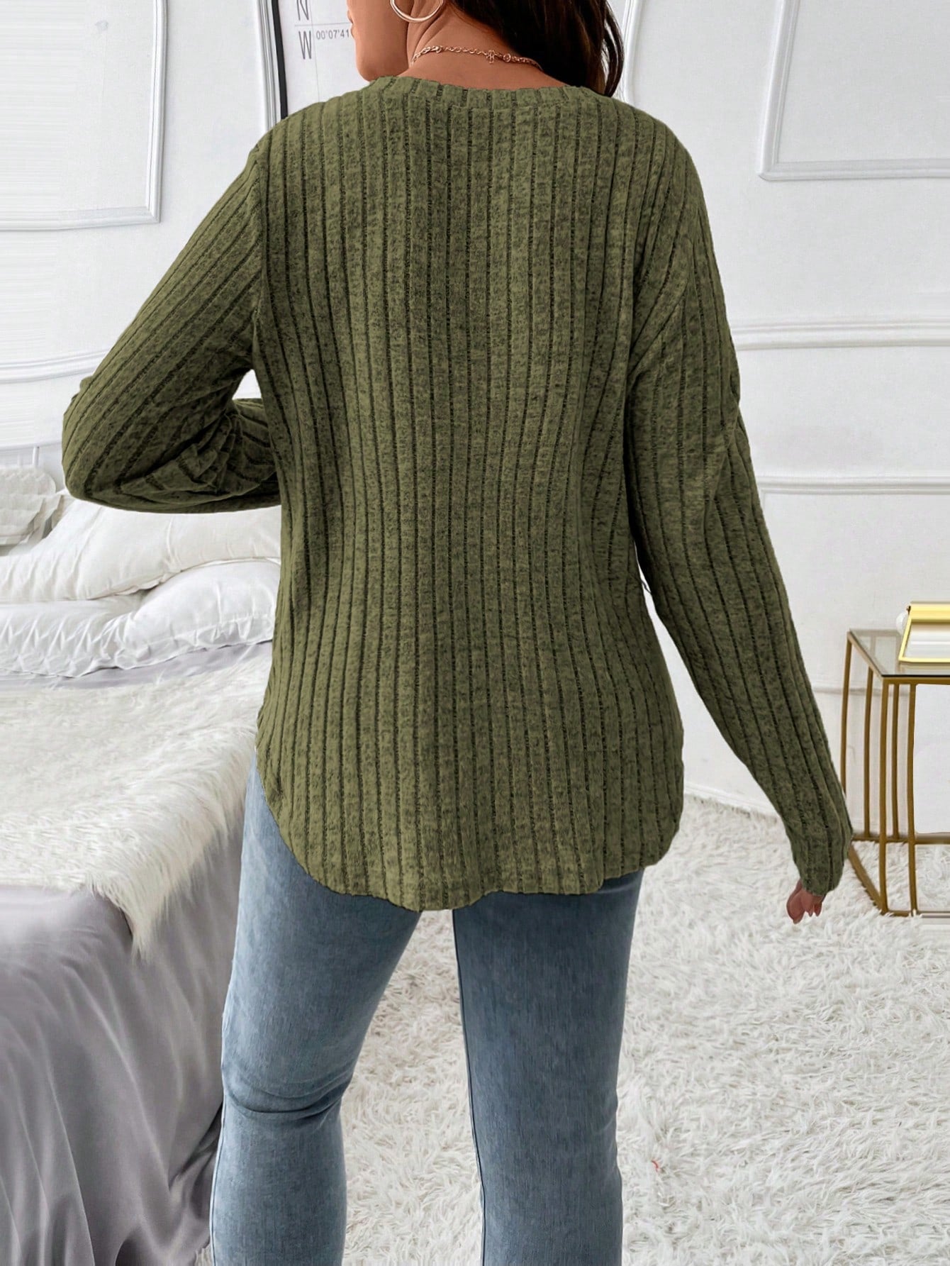 Blusa Pierina Plus Size – Canelada, Casual e Perfeita Para o Dia a Dia