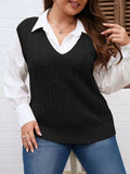 Colete Feminino gola V Estefania. Plus Size