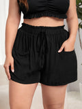 Short de praia feminino Greicy. Plus Size