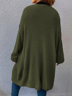 Cardigan Feminino em tricô Gabriela. Plus Size