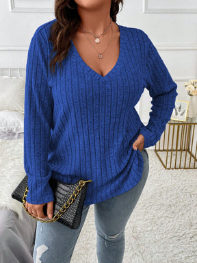 Blusa Pierina Plus Size – Canelada, Casual e Perfeita Para o Dia a Dia