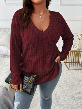 Blusa Pierina Plus Size – Canelada, Casual e Perfeita Para o Dia a Dia