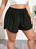 Short de praia feminino Betany. Plus Size