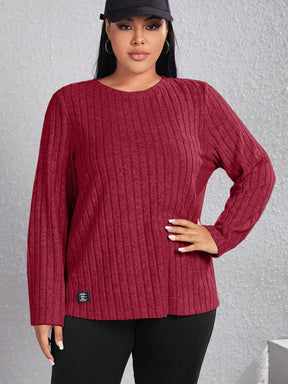 Blusa Feminina Básica Gola Redonda – Evanna Plus Size