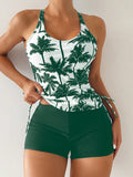 Shortkini feminino estampado Jolly