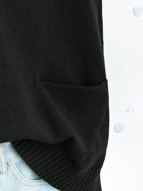 Colete Feminino gola V com bolso frontal Danielly. Plus Size