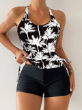 Shortkini feminino estampado Jolly