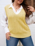 Colete Feminino Gola V Estefania Plus Size