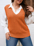 Colete Feminino Gola V Estefania Plus Size