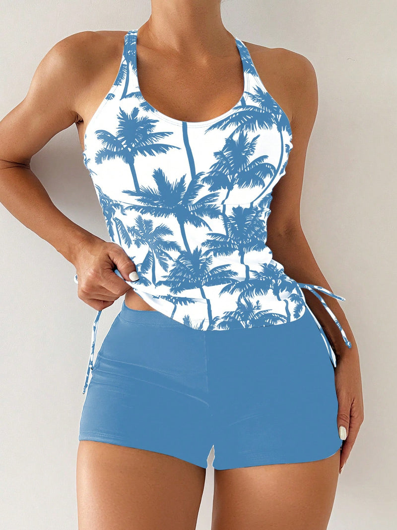 Shortkini feminino estampado Jolly