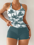 Shortkini feminino estampado Jolly