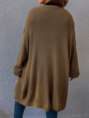 Cardigan Feminino em tricô Gabriela. Plus Size