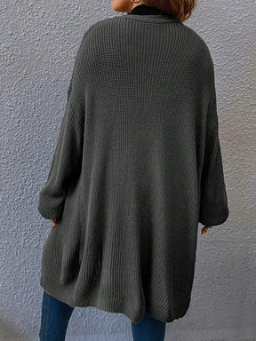 Cardigan Feminino em tricô Gabriela. Plus Size