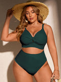 Biquíni Feminino Cintura Alta Camily Plus Size