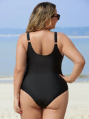 Maiô Feminino com Estampa Tropical - Júlia. Plus Size