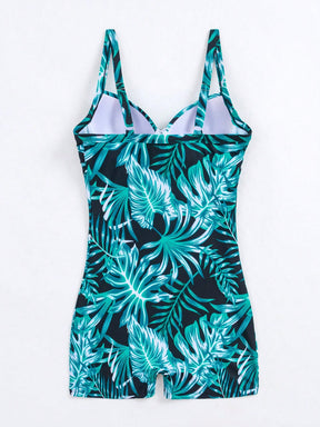 Maiô Feminino Estampado Tipo Short Leia