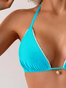 Biquíni Feminino 2 Peças com Acabamento em Renda - Delphine