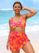 Biquíni Feminino 3 Peças Alças Grossas - Lisney. Plus Size