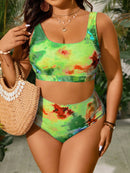 Biquini Feminino com Estampa Aleatória - Leoni. Plus Size