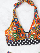 Biquíni Feminino com Estampa de Bolinhas - Deina