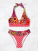 Biquíni Feminino com Estampa de Bolinhas - Deina