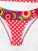 Biquíni Feminino com Estampa de Bolinhas - Deina