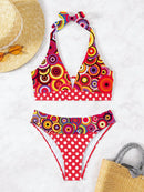 Biquíni Feminino com Estampa de Bolinhas - Deina