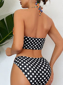 Biquíni Feminino com Estampa de Bolinhas - Deina