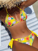 Biquíni Feminino de 2 Peças com Alça de Pescoço - Camillle