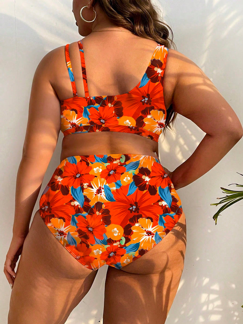 Biquini Feminino Com Alças Diferenciadas Milany Plus Size