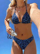 Biquini Feminino com estampa de bolinhas - Hélene