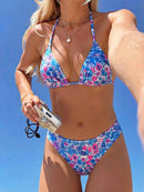 Biquini Feminino com estampa de bolinhas - Hélene