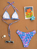 Biquini Feminino com estampa de bolinhas - Hélene