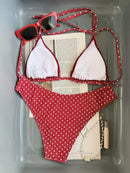 Biquini Feminino com estampa de bolinhas - Hélene