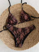 Biquini Feminino com estampa de bolinhas - Hélene