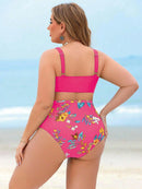 Biquíni Feminino de Cintura Alta e Alças Regulaves - Laisa. Plus Size