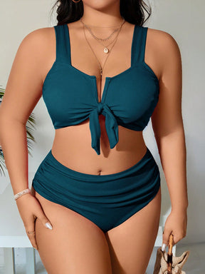Biquíni Feminio Peça Em V Marieli Plus Size