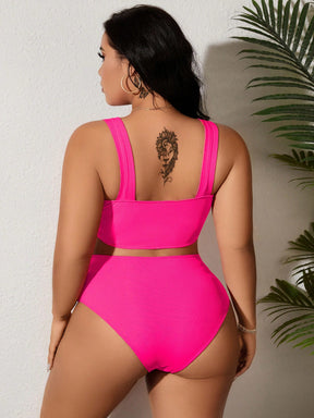 Biquíni Feminio Peça Em V Marieli Plus Size
