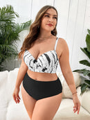 Biquíni + Quimono Feminino Nicolle Plus Size