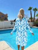 Biquíni + Saída De Praia Feminino Estampados Coraline