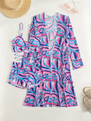 Biquíni + Saída De Praia Feminino Estampados Coraline