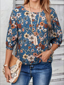 Blusa Feminina com Estampa de Poás e Corte Soltinho - Margot