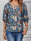 Blusa Feminina com Estampa de Poás e Corte Soltinho - Margot